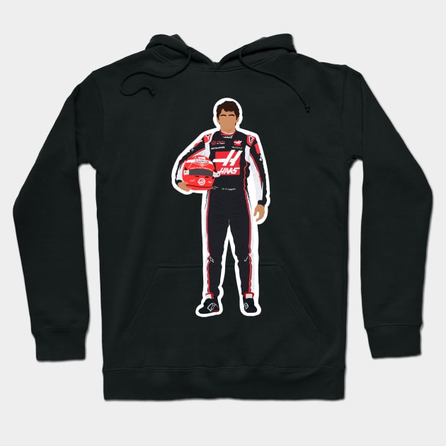 Pietro Fittipaldi for Haas at the 2020 Sakhir Grand Prix Hoodie by royaldutchness